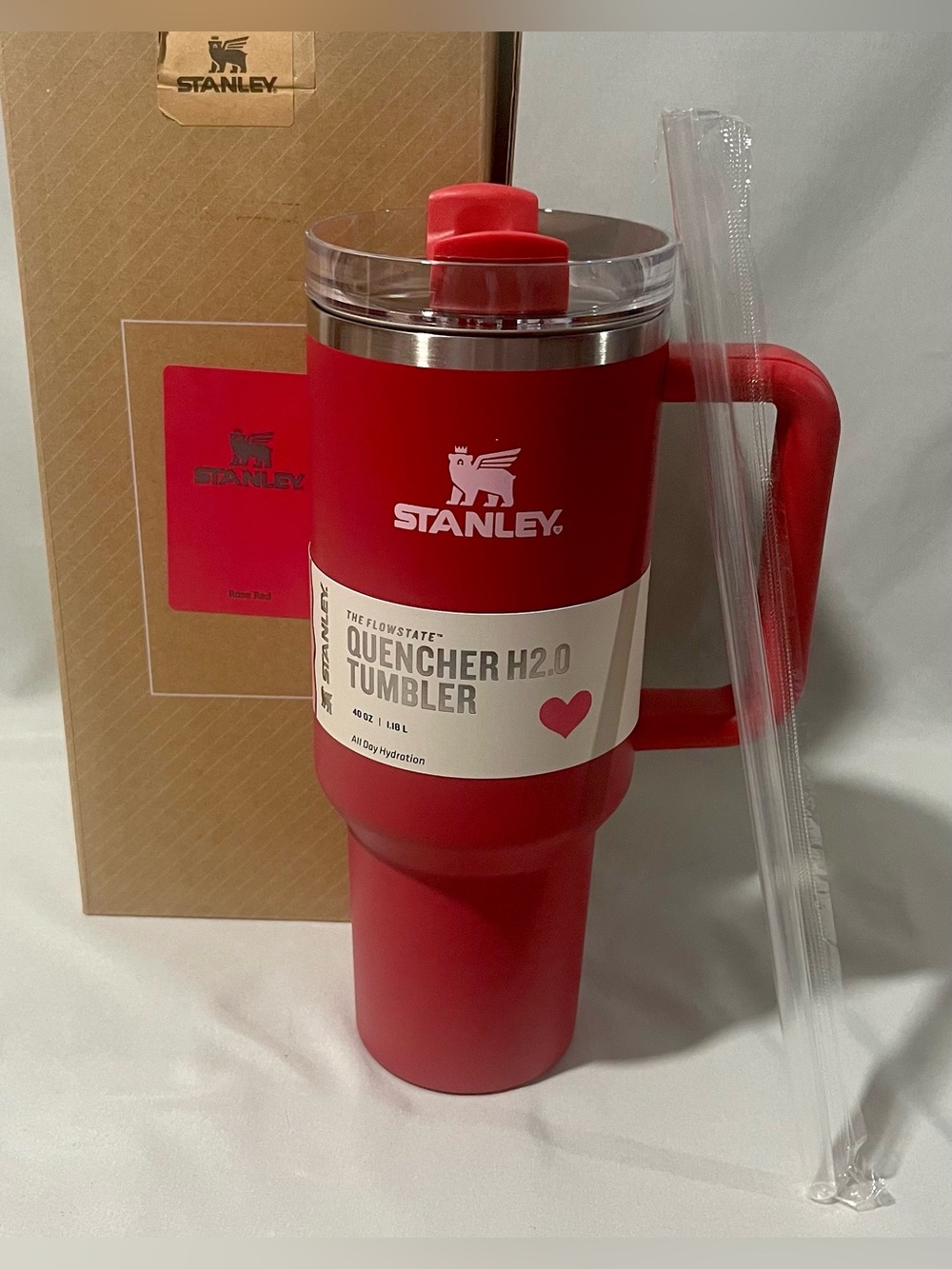 Stanley Quencher H2.0 Tumbler 40oz - Pink
